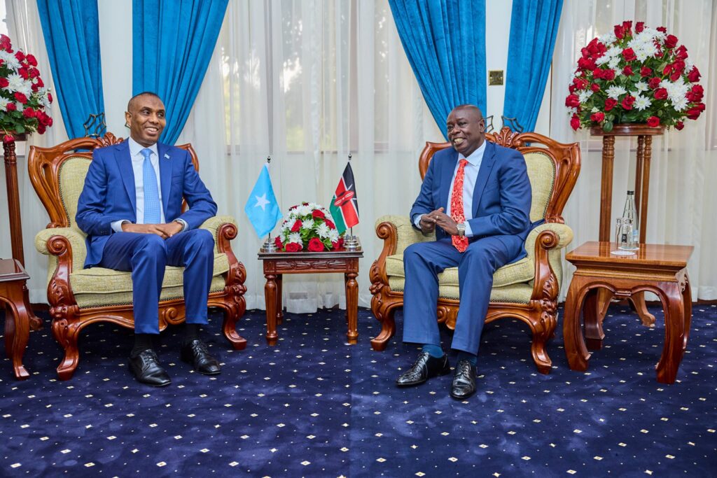 Kenya's Deputy President Gachagua Convenes Talks with Somalia's Prime Minister
