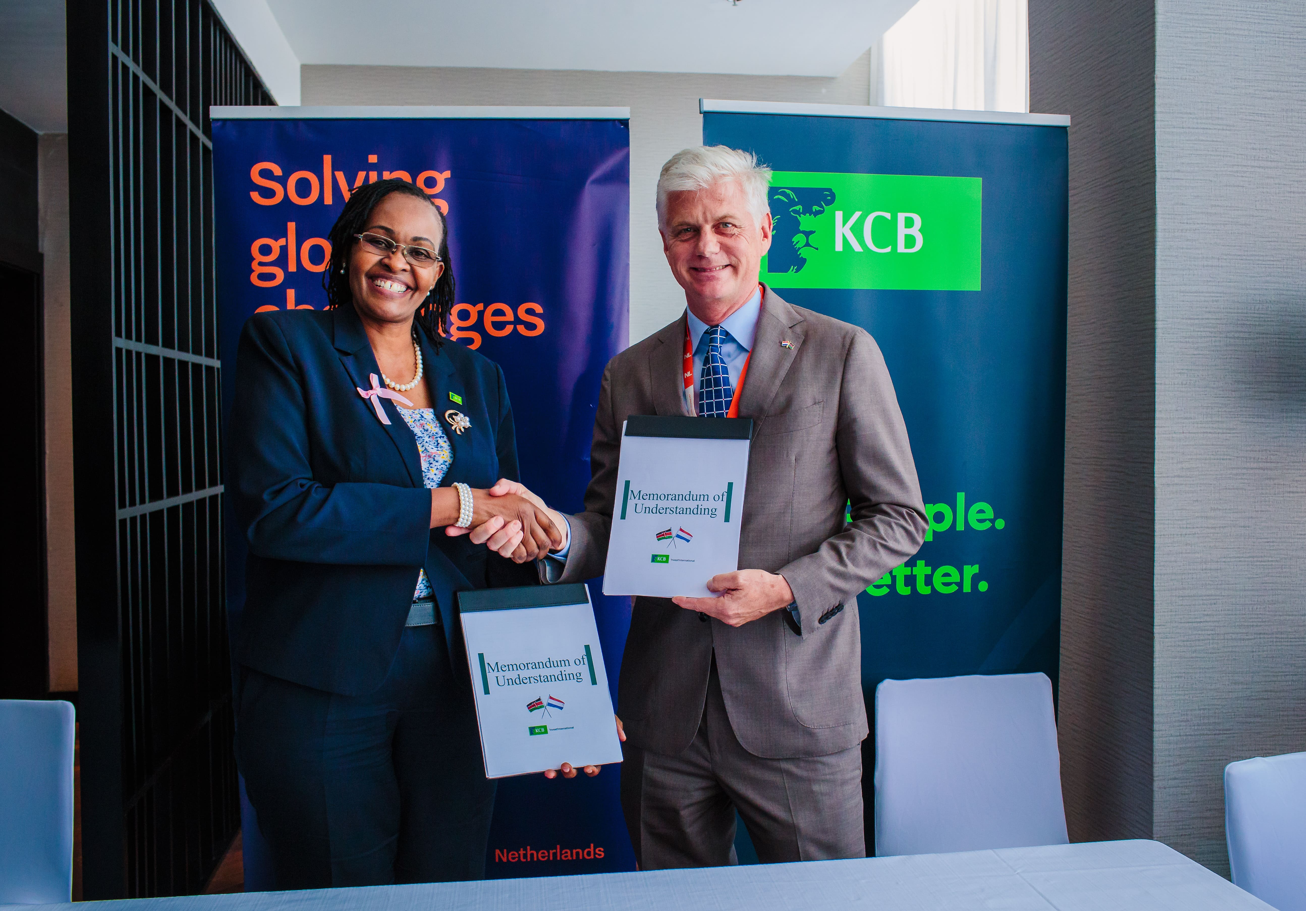 KCB Sign Deal with Invest International to Set Up Hub for Dutch Businesses