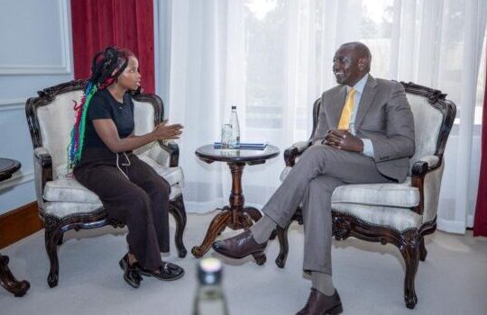 Ruto awards HSC to Truphena Muthoni for her tree-hugging feat