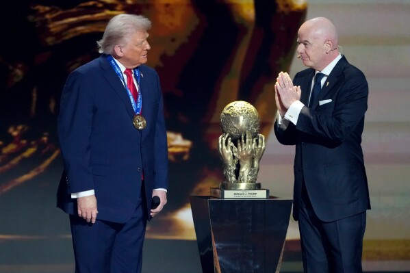 World Cup 2026 draw unveiled in Washington amid high-profile political attendance